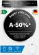 Bosch WGB24402IT Serie 8 Lavatrice smart a carica frontale, 9 kg, 1400 giri, Efficienza energetica A -50%, motore inverter con 10 anni di garanzia, riduce le pieghe