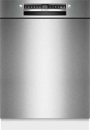 Bosch SMU4ECS24E - Lavastoviglie Smarter serie 4, 60 cm, lavabile in lavastoviglie, made in Germany, cassetto portaposate, particolarmente silenzioso