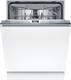 Bosch SMH4HVX03E Serie 4, Lavastoviglie da incasso a scomparsa totale, Cerniere Sliding, Home Connect, InfoLight, Programma Preferito, Assistente al lavaggio