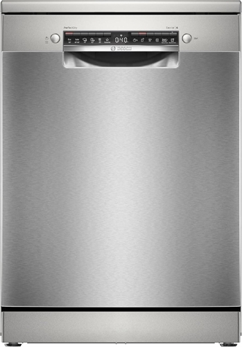 Bosch SMS6ZCI10E Serie 6, Lavastoviglie Smart da libera installazione, Asciugatura con Zeolite, Cestelli personalizzabili, Motore EcoSilence Drive