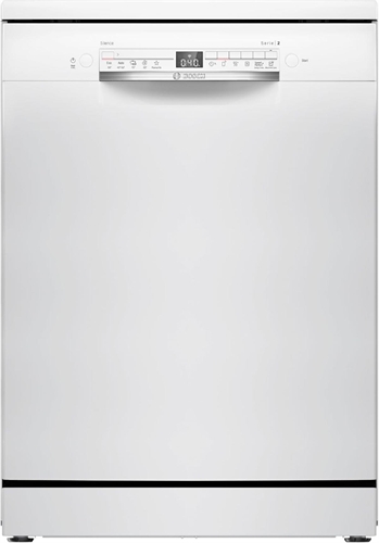 Bosch SMS2HTW06E Serie 2, Lavastoviglie Smart da libera installazione, 13 coperti, Cestelli personalizzabili, Motore Eco EcoSilence