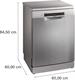 Bosch SMS4ECI28E Serie 4, Lavastoviglie da libera installazione, Home Connect, Diagnostica da remoto, Assistente al lavaggio
