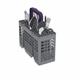 Beko BDFS26020X Lavastoviglie libera installazione 45 cm Classe E Inox
