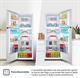 Hisense RT422N4AWE Frigorifero Doppia Porta a Libera Installazione Total No Frost, Sistema di Ventilazione Multi Air Flow