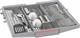 Bosch SMP4ECS79S Serie 4, Lavastoviglie da incasso sottopiano, Home Connect, Extra Clean zone, Programma Preferito, Assistente al lavaggio