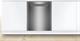 Bosch SMP4ECS79S Serie 4, Lavastoviglie da incasso sottopiano, Home Connect, Extra Clean zone, Programma Preferito, Assistente al lavaggio