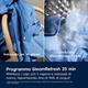 Electrolux Lavatrice Frontale Serie 700 SteamCare EW7F39, 9 kg, Classe A, Programma Vapore Refresh, QuickCare 69 min, Tecnologia SensiCare+, CareDrum