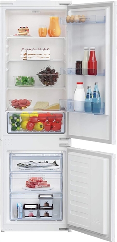 Beko BCSA285K4SN1 frigorifero con congelatore Da incasso 271 L E Bianco