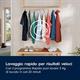 Electrolux EW6FA19G Lavatrice A Carica Frontale, 9 Kg, SensiCare, Time Manager, Programma Hygiene/Rapido, Motore Inverter+, Prosense