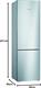 Bosch KGV39VLEAS 4 Frigorifero con congelatore a libera installazione - cm. 60 h 201 - lt. 342 - inox