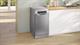 Bosch SPS6EMI21E Serie 6, Lavastoviglie Smart da libera installazione, 10 coperti, Cestelli personalizzabili, Motore EcoSilence Drive, Acciaio spazzolato anti-impronta, 45 cm
