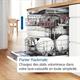 Bosch SMV6EDX00E Serie 6, Lavastoviglie da incasso a scomparsa totale, Home Connect, Extra Clean zone, EfficientDry, 3° cestello Extra Space