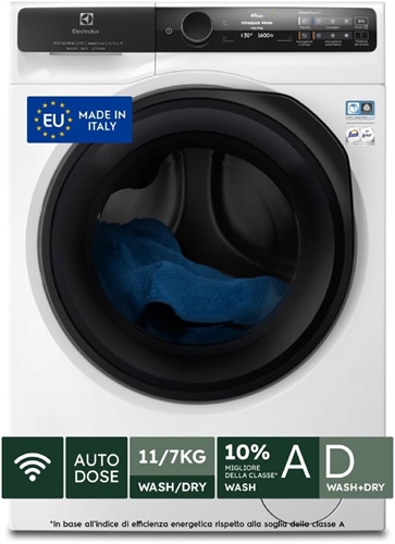 Electrolux EW8W7117GCQ Lavasciuga 11/7 kg SteamCare Serie 800