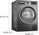 Bosch WQG243DRII Serie 6 Asciugatrice a pompa di calore, 9 kg, Classe energetica C, Sensori di asciugatura intelligenti