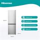 Hisense MC60300IE Frigorifero Combinato, Libera Installazione, Total No Frost, Multi Air Flow, Controllo Touch, Porta Reversibile, 304 Litri, Altezza 186 cm, Classe E, Inox