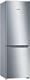Bosch Serie 2 KGN36NLEA Frigorifero Combinato da libera installazione 186 x 60 cm Metal look Classe E