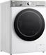 LG AI DD D4R9513TPWC Lavasciuga 13/7kg, Serie R9, Classe D, Lavatrice Asciugatrice, 1400 Giri, TurboWash 360, Vapore Steam+ e Antipiega, Autodosaggio, Wi-Fi