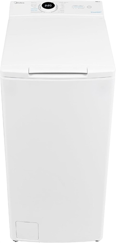 Midea Lavatrice a Carica dall'Alto 7 kg Classe A 1200 Giri Motore BLDC | HealthGuard, Quick Wash, SoftOpener e Apertura XL