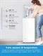 Midea Lavatrice a Carica dall'Alto 7 kg Classe A 1200 Giri Motore BLDC | HealthGuard, Quick Wash, SoftOpener e Apertura XL