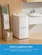 Midea Lavatrice a Carica dall'Alto 7 kg Classe A 1200 Giri Motore BLDC | HealthGuard, Quick Wash, SoftOpener e Apertura XL