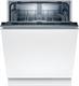 BoscBosch SMV2ITX16E Serie 2, Lavastoviglie da incasso a scomparsa totale, Home Connect, Diagnostica da remoto, Assistente al lavaggio