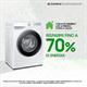 Samsung WW11DG6B85LHU3 lavatrice, Caricamento frontale, 11 kg, 25 programmi, Profondità 60 cm, Bianco, livello rumorosità centrifuga 72 dB(A), Classe A