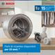 Bosch WIW24342EU Serie 6 Lavatrice da incasso 8kg 1200 giri/min Classe C | Lavatrice con motore silenzioso, opzione per ridurre il tempo di lavaggio