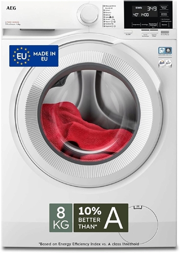 AEG Lavatrice Serie 7000 8 kg Classe A LR7G84BW Classe A
