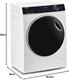 Haier HWD80-B14979 I-Pro Series 7 Lavasciuga Slim Pillow drum Classe energetica D (A) Capacita' di carico 8/5 Kg Centrifuga 1400 giri Profondita' 46 cm Motore Direct Motion Vapore