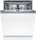 Bosch SMV4EVX09E Lavastoviglie integrata totale, 14 coperti, EfficientDry, Home Connect, bianco