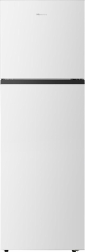 Hisense RT327N4AWE Frigorifero Doppia Porta a libera installazione Total No Frost, sistema di ventilazione Multi Air Flow, Larghezza 55 cm, Colore Bianco, Capacità netta 249 L