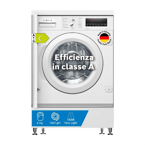 Bosch WIW28542EU Serie 8 Lavatrice da incasso cm. 60 - capacità 8 kg - bianco